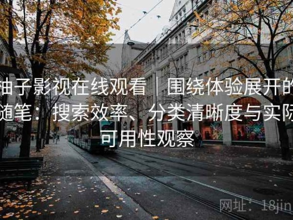 柚子影视在线观看｜围绕体验展开的随笔：搜索效率、分类清晰度与实际可用性观察