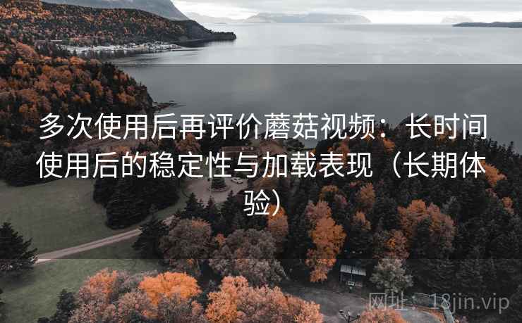 多次使用后再评价蘑菇视频:长时间使用后的稳定性与加载表现(长期体验) 多次使用后再评价蘑菇视频:长时间使用后的稳定性与加载表现(长期体验)