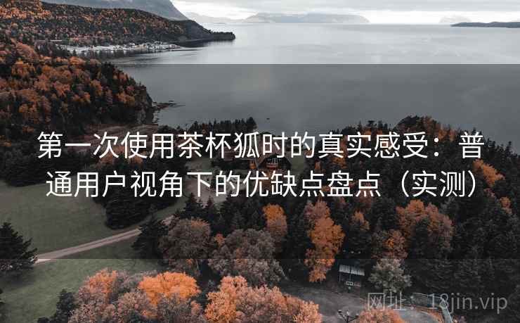 第一次使用茶杯狐时的真实感受:普通用户视角下的优缺点盘点(实测) 第一次使用茶杯狐时的真实感受:普通用户视角下的优缺点盘点(实测)